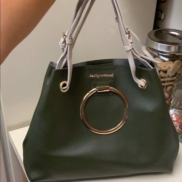 kathy ireland Handbags - Kathy Ireland Green Purse And Clutch